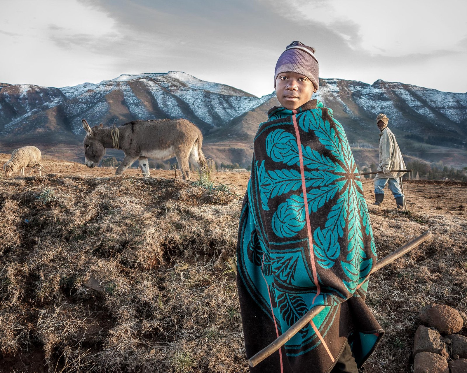 Woven Blanket, Bright Eyes